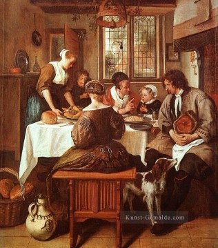  holländischen - Grace holländischen Genre Maler Jan Steen